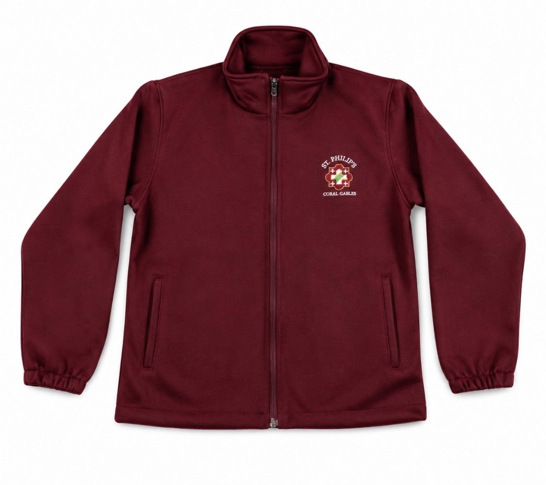 FULL ZIPPER JACKET WITH LOGO