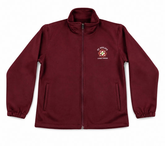 FULL ZIPPER JACKET WITH LOGO
