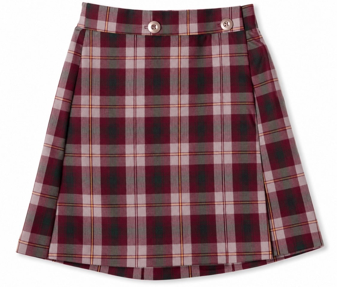 PLAID SKORT